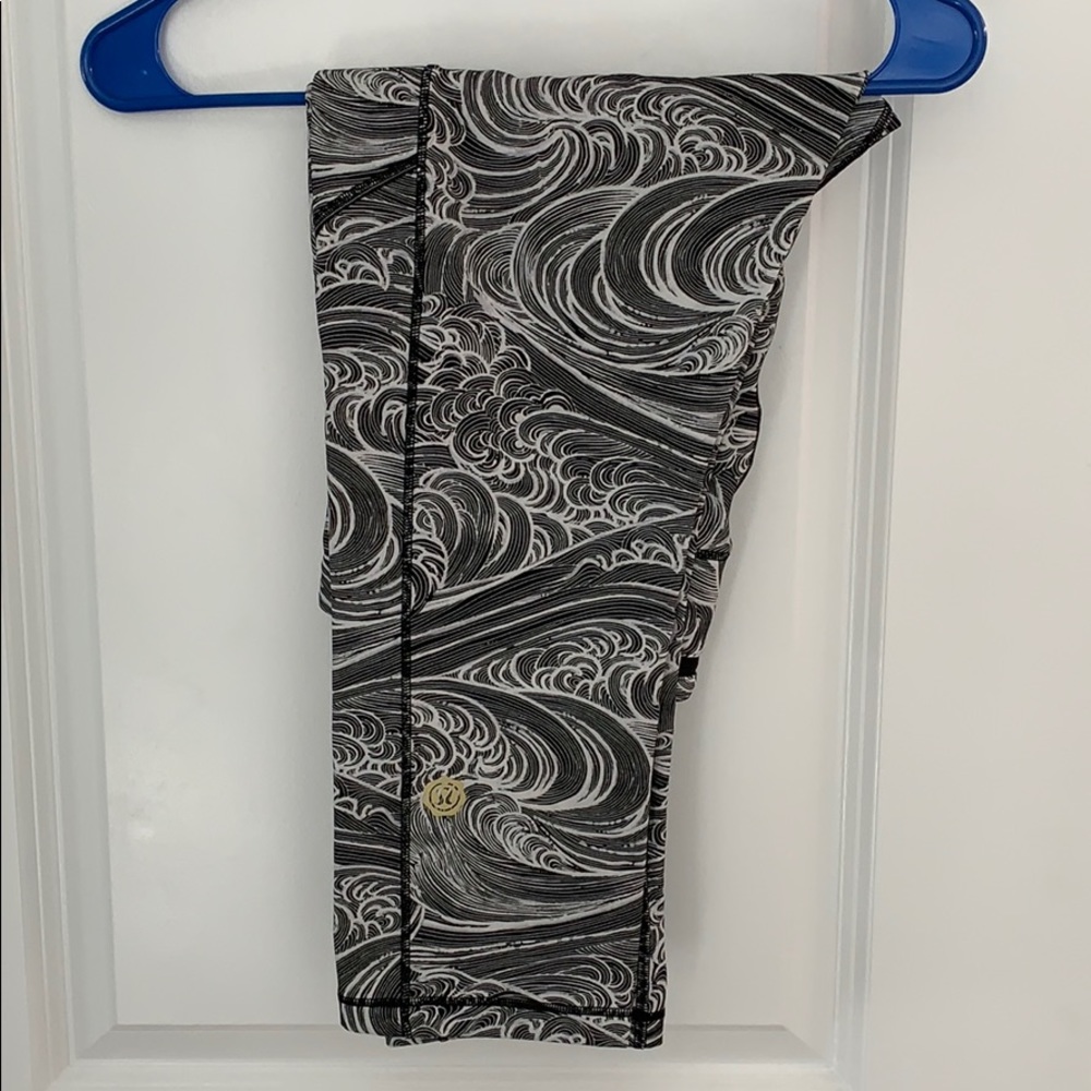 Lululemon LE SW 2018 Fast & Free Crops SZ 10